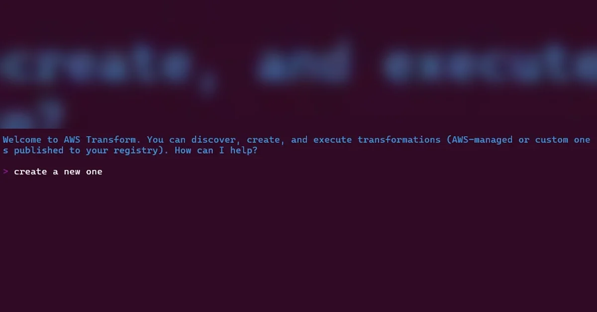 AWS Transform Custom을 활용한 ASP.NET 모노리스 애플리케이션을 마이크로서비스로 변환하기