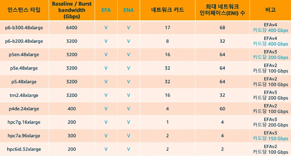 분산 트레이닝 관점에서의 AWS 인터커넥트 기술 소개 – AWS의 인터커넥트 기반 기술, ENI 소개