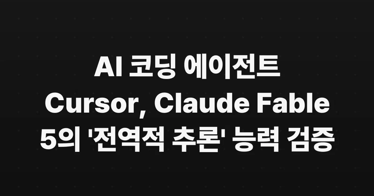 Working at the frontier: How Cursor knew Claude Fable 5 was ready for the hardest 1% of problems