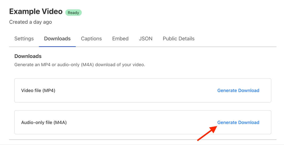 Extract audio from your videos with Cloudflare Stream