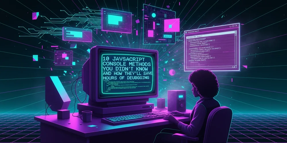 10 JavaScript Console Methods You Didn't Know Existed (And How They'll Save You Hours of Debugging)