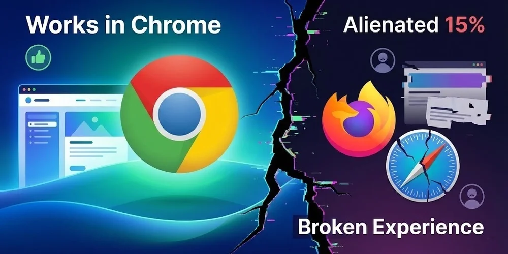 Your Site Works in Chrome. Congrats, You've Alienated 15% of Users