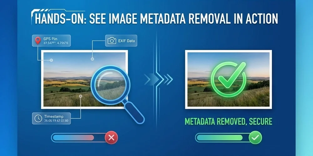Hands-On: See Image Metadata Removal in Action