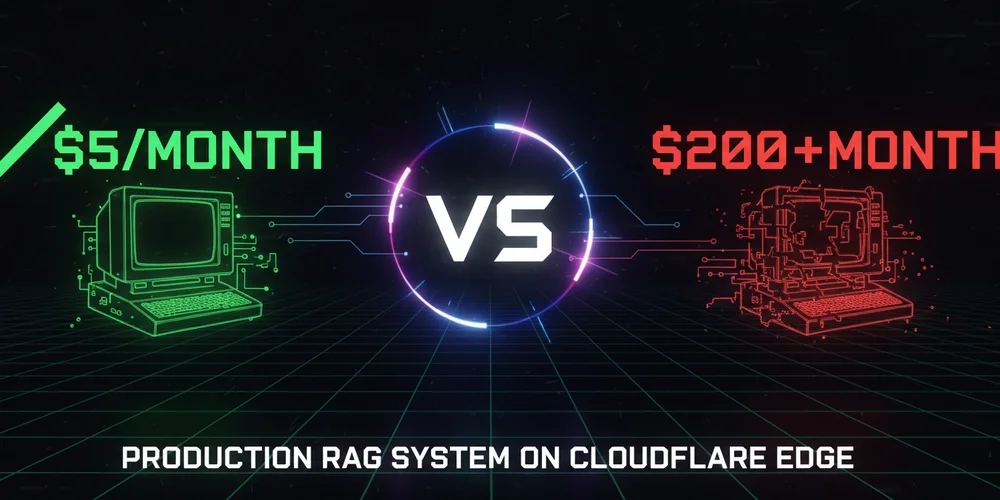 I Built a Production RAG System for $5/month (Most Alternatives Cost $100-200+)