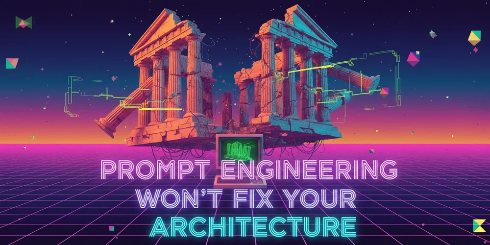 Prompt Engineering Won’t Fix Your Architecture