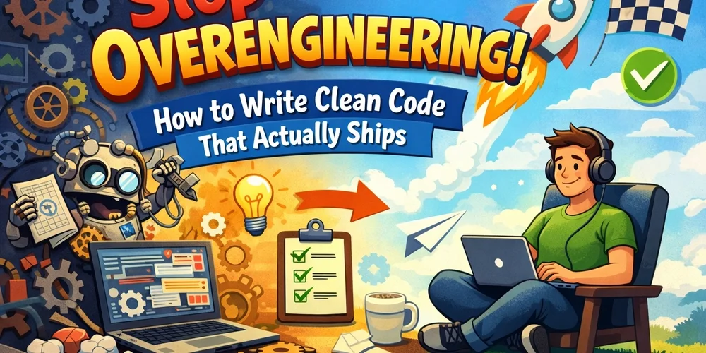 Stop Overengineering: How to Write Clean Code That Actually Ships 🚀