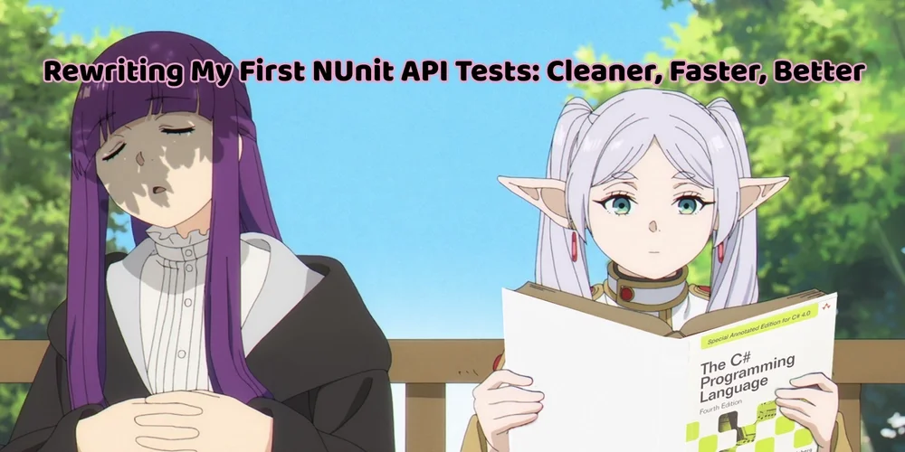 Rewriting My First NUnit API Tests: Cleaner, Faster, Better