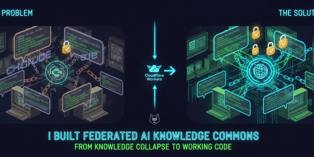 I Shipped the Solution to Knowledge Collapse in 21 Days