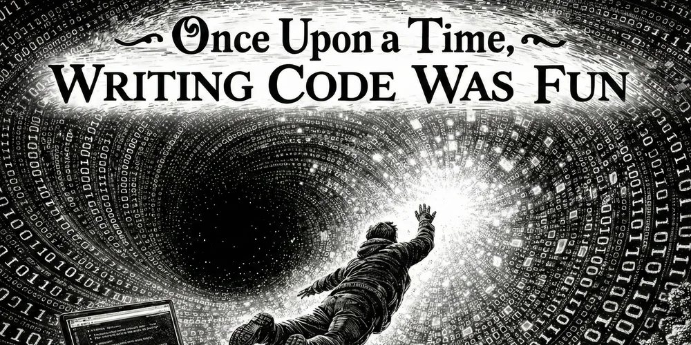Once Upon a Time, Writing Code Was Fun
