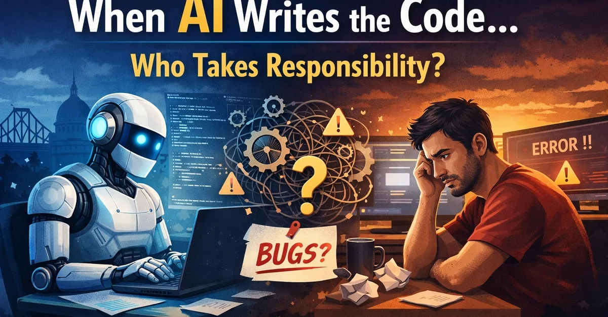 When AI Writes the Code… Who Takes Responsibility?