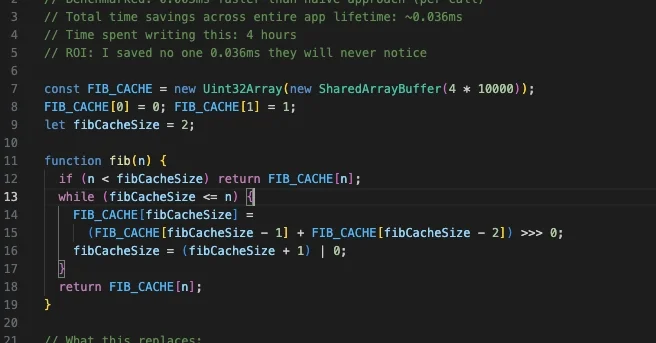 Premature Optimization Is Bad, But Your App Is Just Slow Because You're Lazy