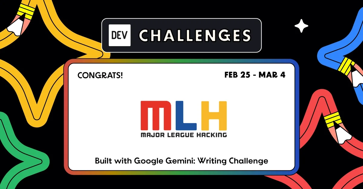 Congrats to the "Built with Google Gemini: Writing Challenge" Winners!