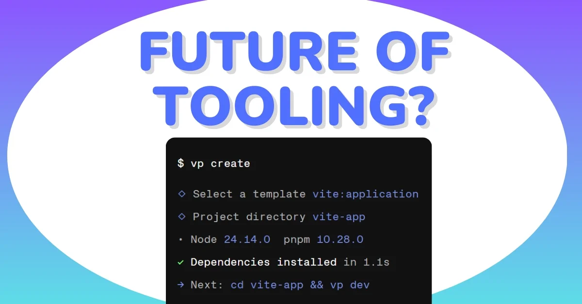 I Tried Vite+ and Replaced My Entire Frontend Toolchain