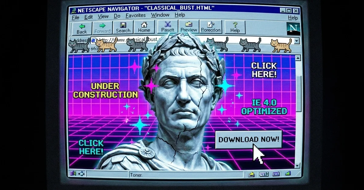 Vandalizing My Own Wikipedia Experience: A 90s Cyberpunk GeoCities Makeover