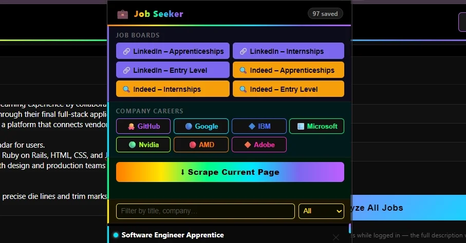 The Ultimate Job Finding-Management Tool