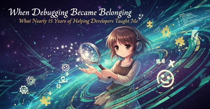 When Debugging Became Belonging: What Nearly 15 Years of Helping Developers Taught Me