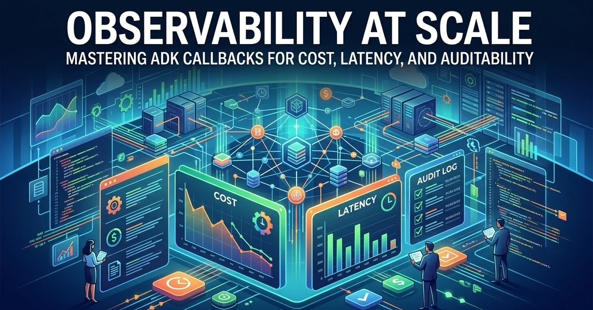 Observability at Scale: Mastering ADK Callbacks for Cost, Latency, and Auditability [GDE]
