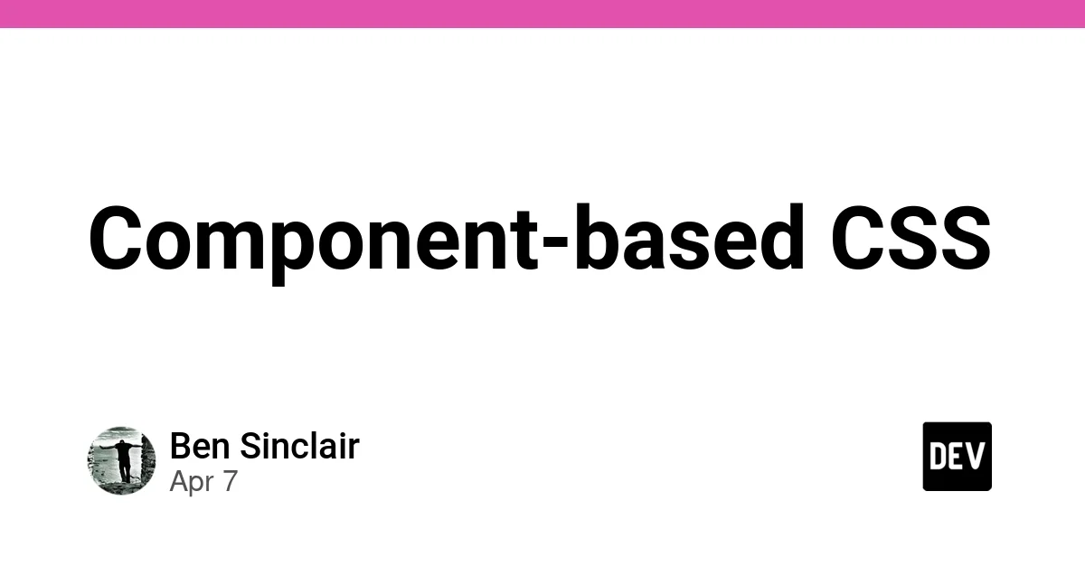 Component-based CSS