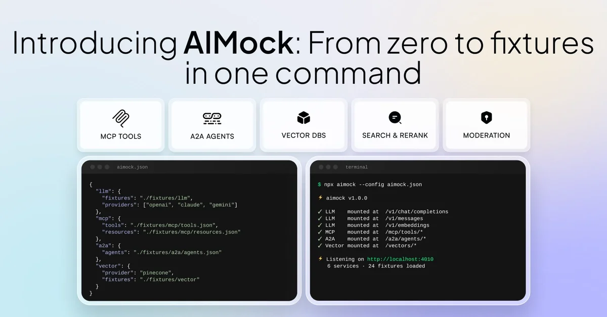 AIMock: One Mock Server For Your Entire AI Stack