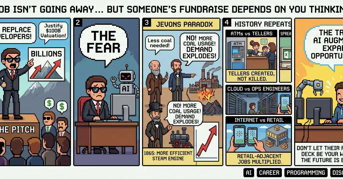 Your Job Isn't Going Away. But Someone's Fundraise Depends on You Thinking It Is.