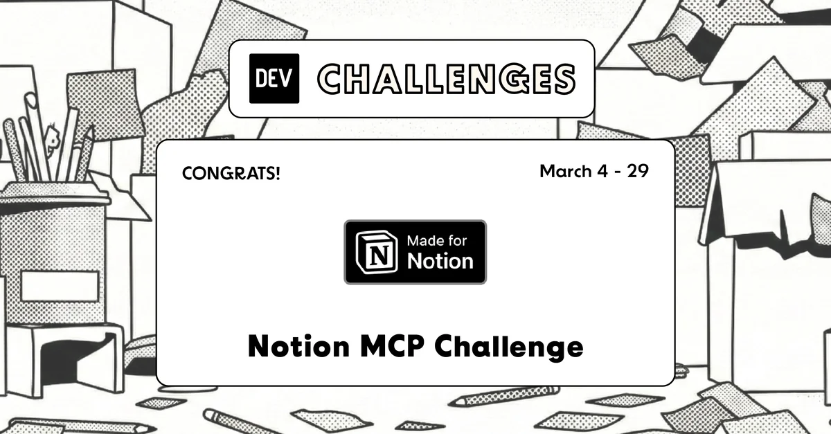 Congrats to the Notion MCP Challenge Winners!