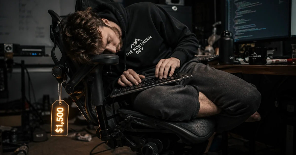 I Spent $1,500 on an ergonomic chair just to sit in it like a human pretzel