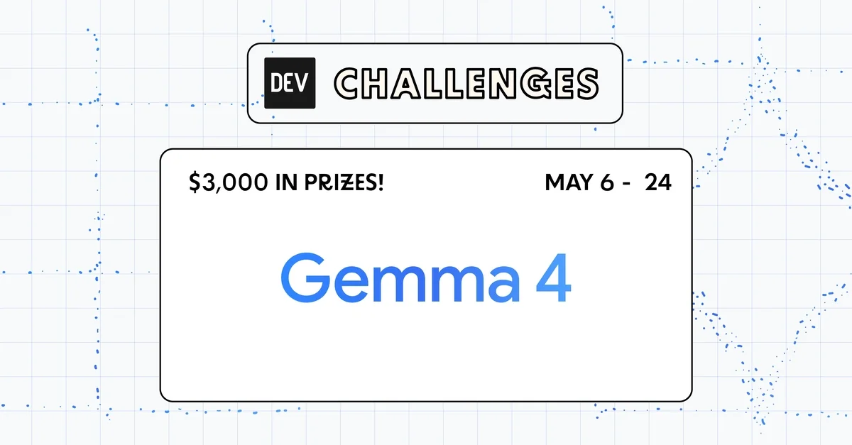 Join the Gemma 4 Challenge: $3,000 prize pool for TEN winners!