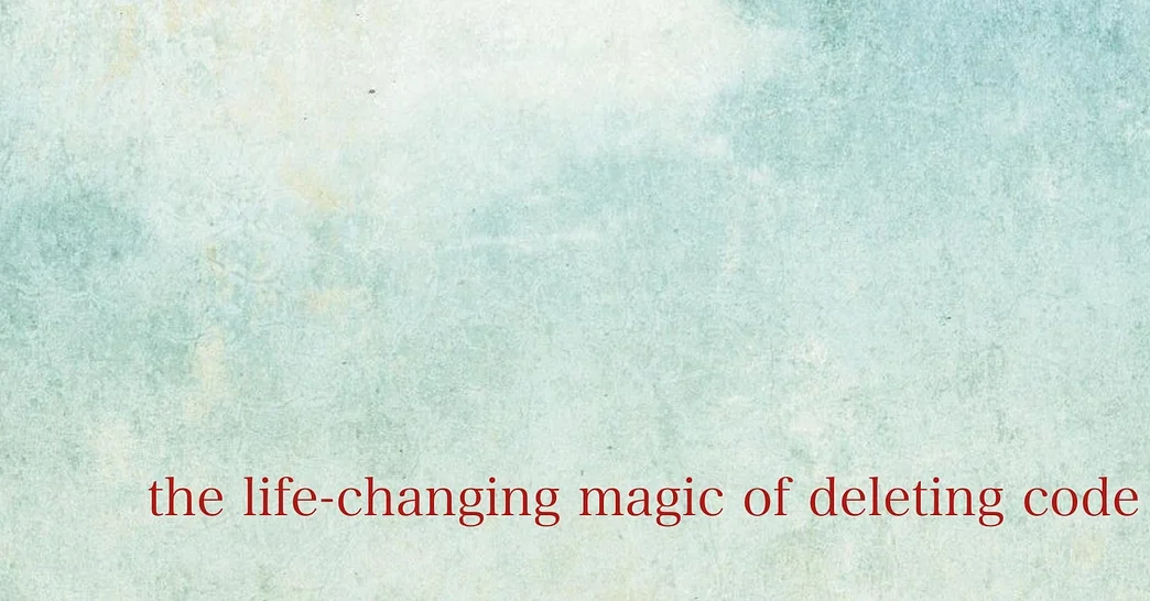 Write Code That's Easy to Delete: The Art of Impermanent Software