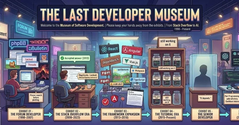 The Last Developer Museum: From Stack Overflow to AI