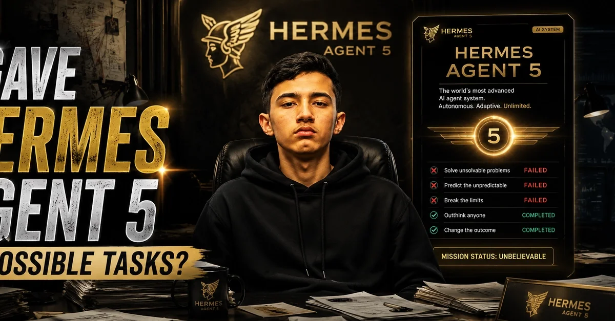 I Gave Hermes Agent 5 Impossible Tasks