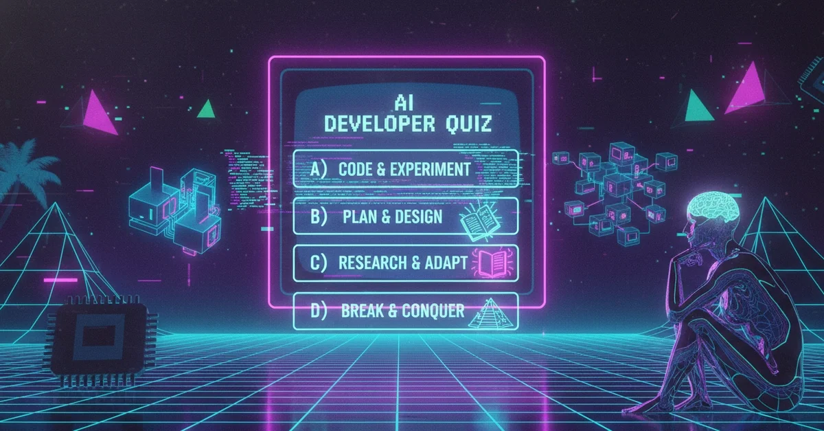 What Kind of AI-Assisted Developer Are You? Take the quiz.