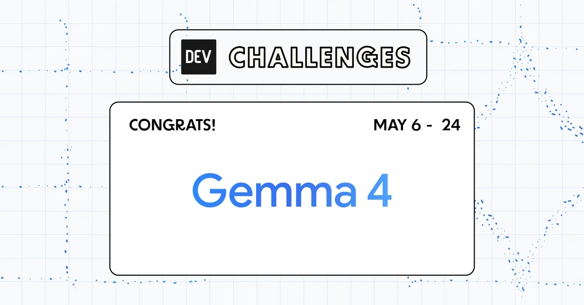 Congrats to the Gemma 4 Challenge Winners!
