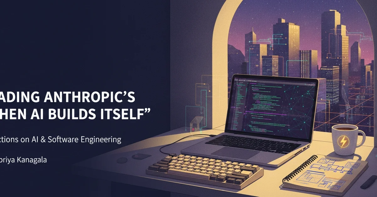 Reading Anthropic's "When AI Builds Itself" Changed How I Think About AI and Software Engineering