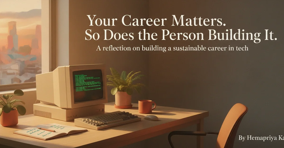Your Career Matters. So Does the Person Building It.