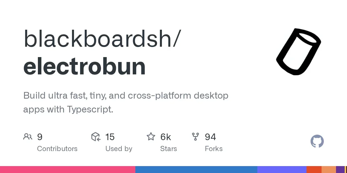 blackboardsh / electrobun