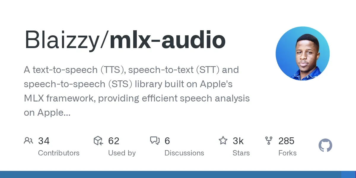 Blaizzy / mlx-audio