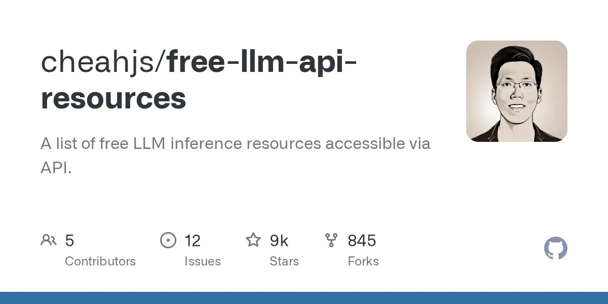 cheahjs / free-llm-api-resources