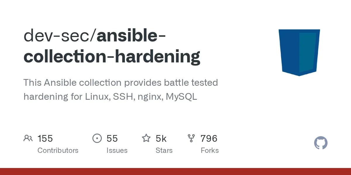 dev-sec / ansible-collection-hardening