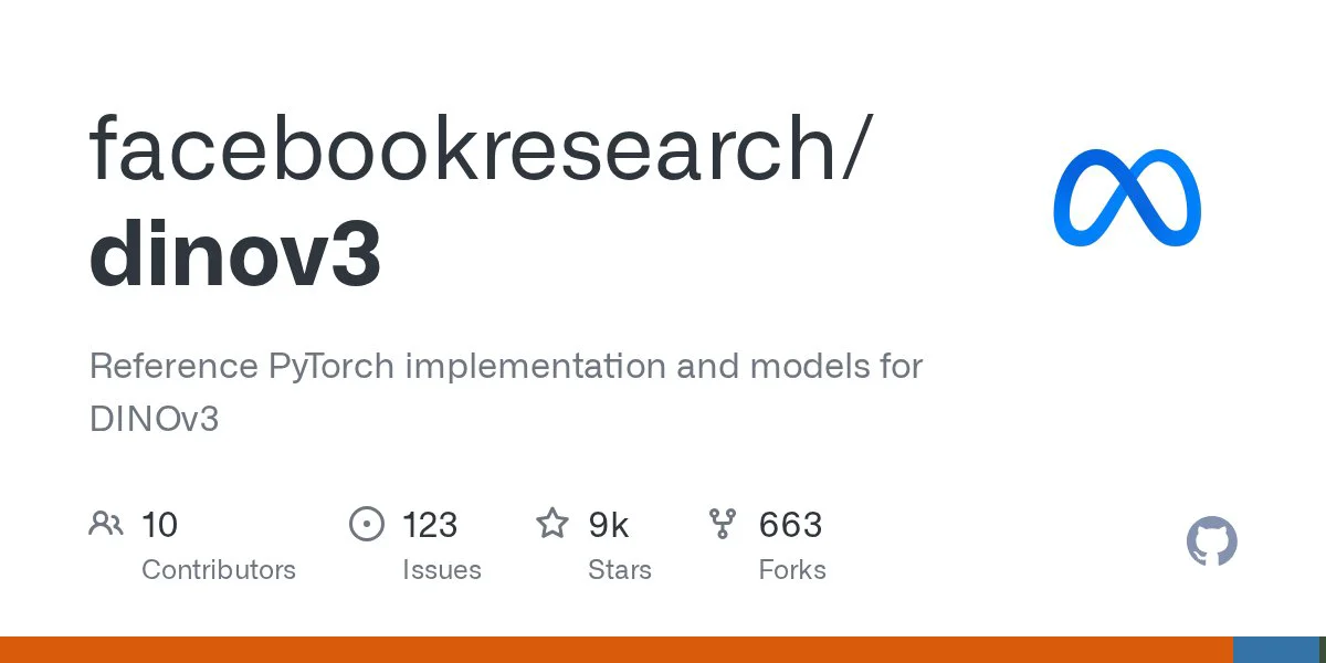 facebookresearch / dinov3