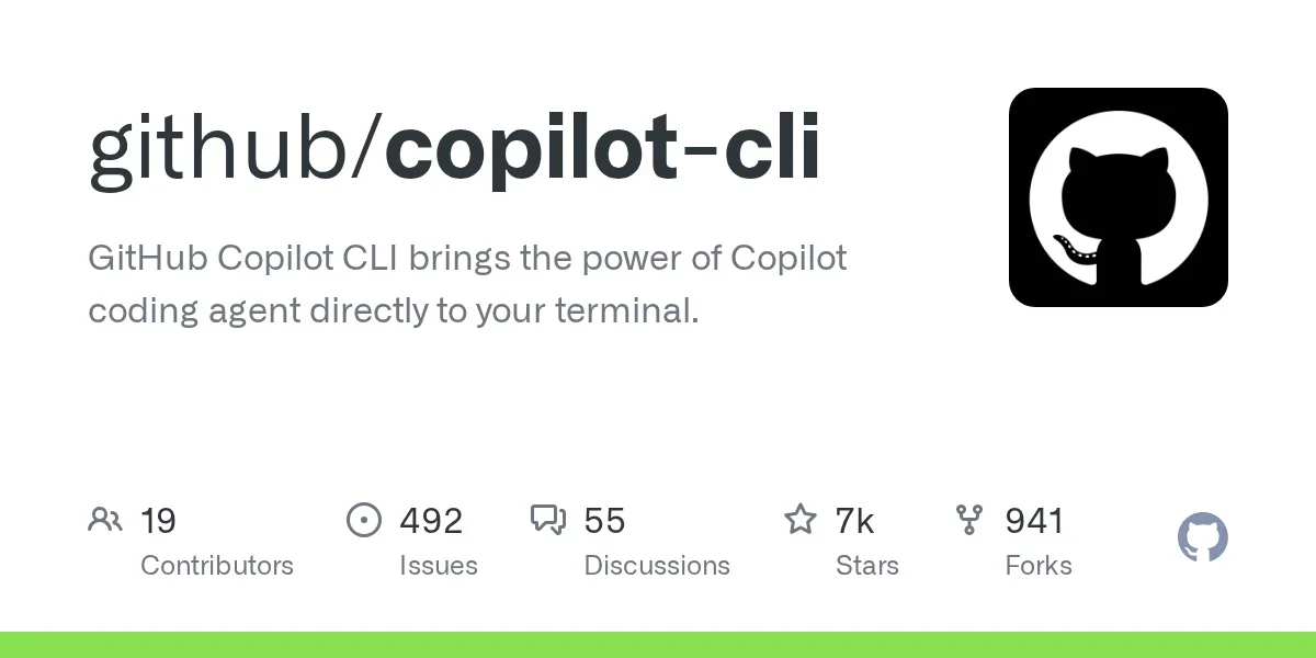 github / copilot-cli