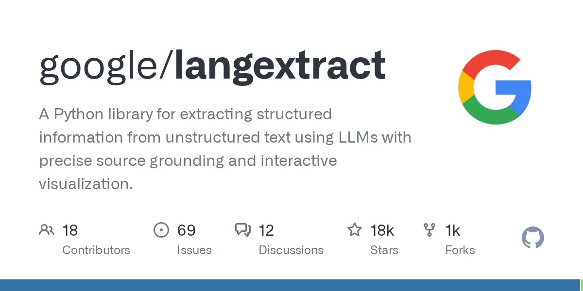 google / langextract