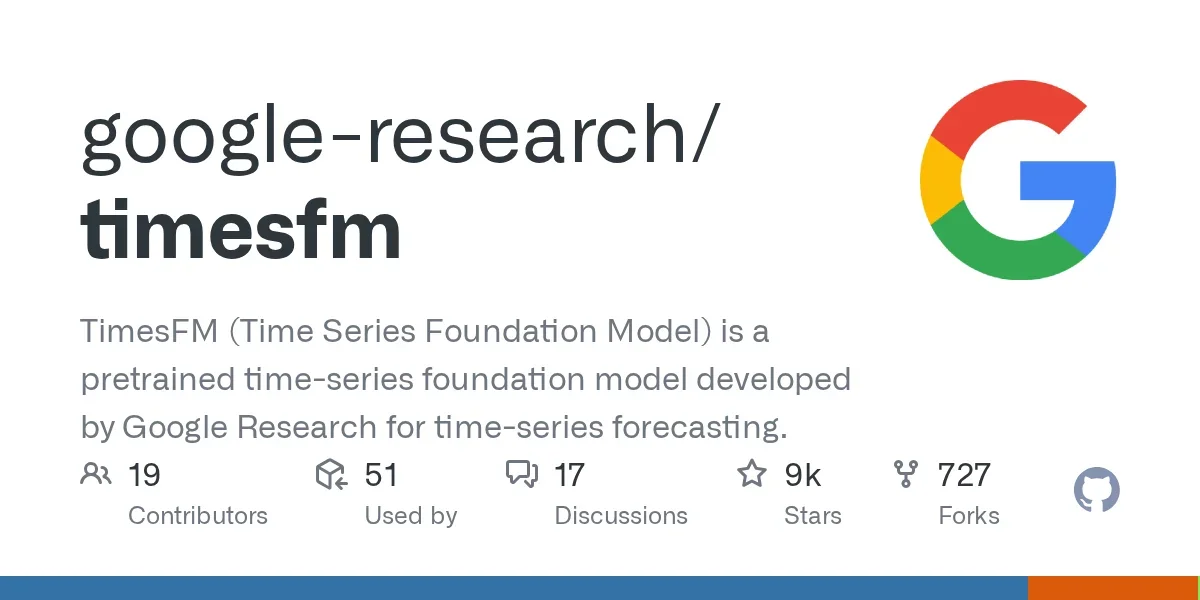 google-research / timesfm
