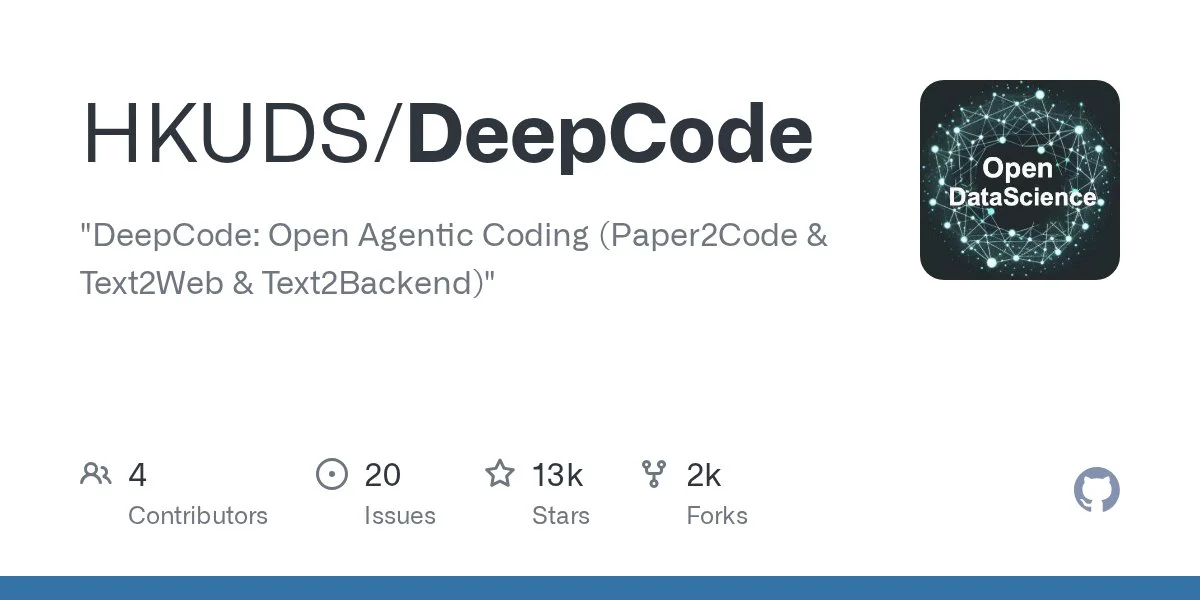 HKUDS / DeepCode