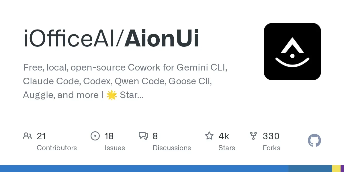 iOfficeAI / AionUi