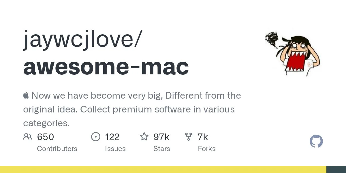 jaywcjlove / awesome-mac