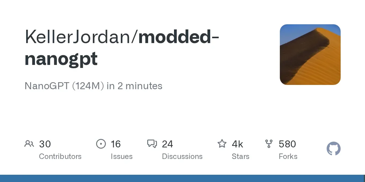 KellerJordan / modded-nanogpt