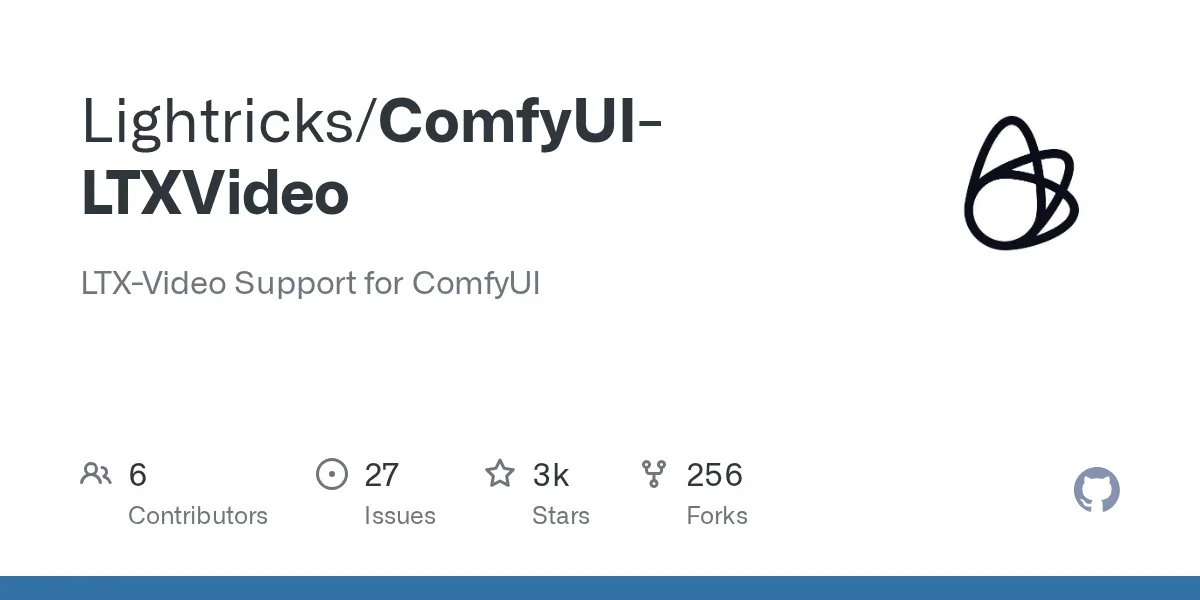 Lightricks / ComfyUI-LTXVideo