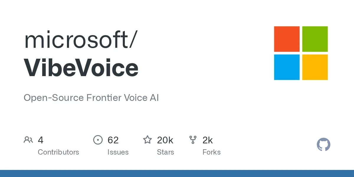 microsoft / VibeVoice