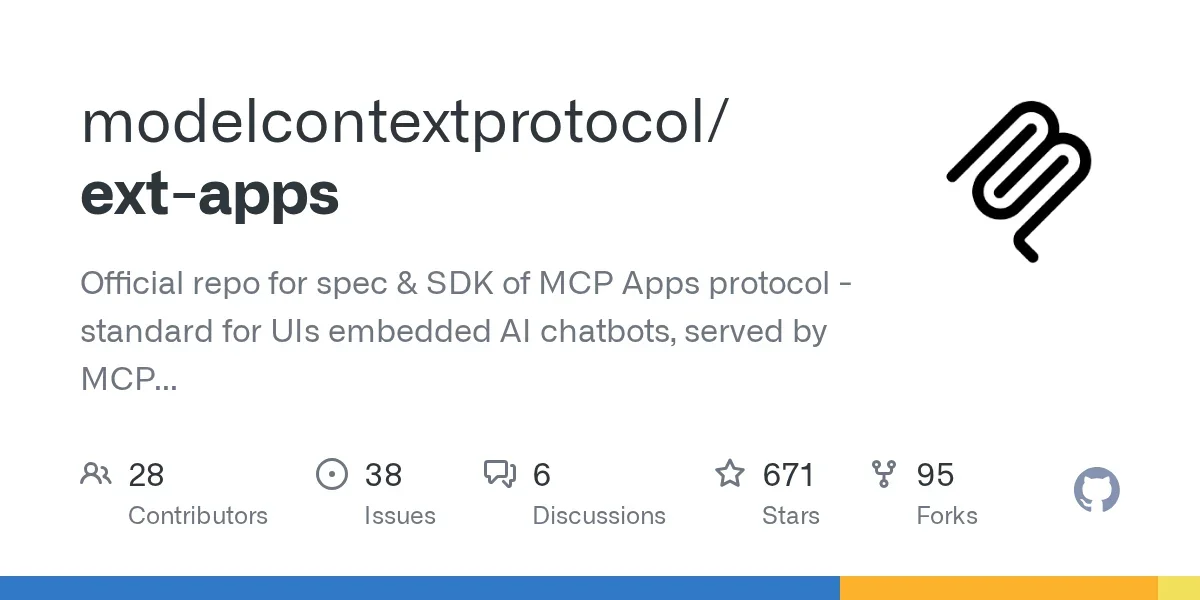 modelcontextprotocol / ext-apps