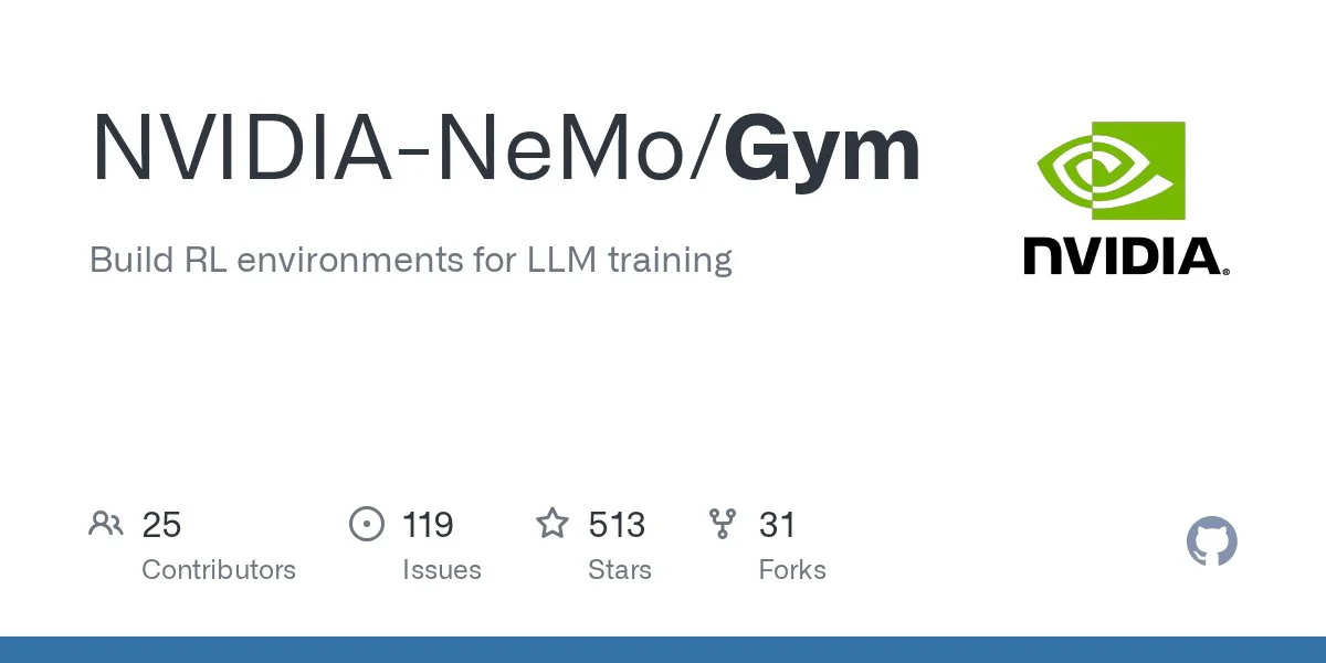 NVIDIA-NeMo / Gym